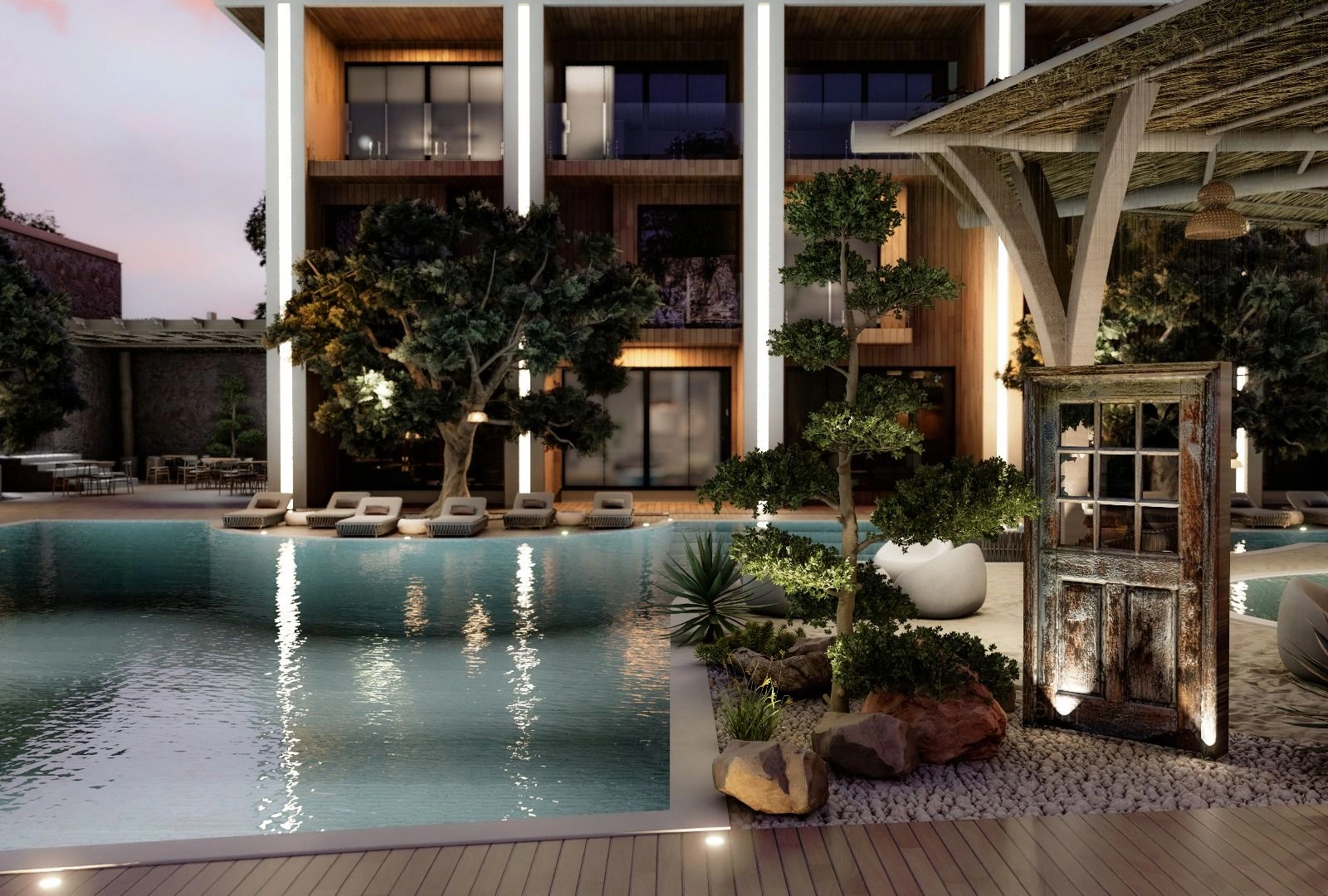 Премиальный класс проект возле моря в Алании, Турция