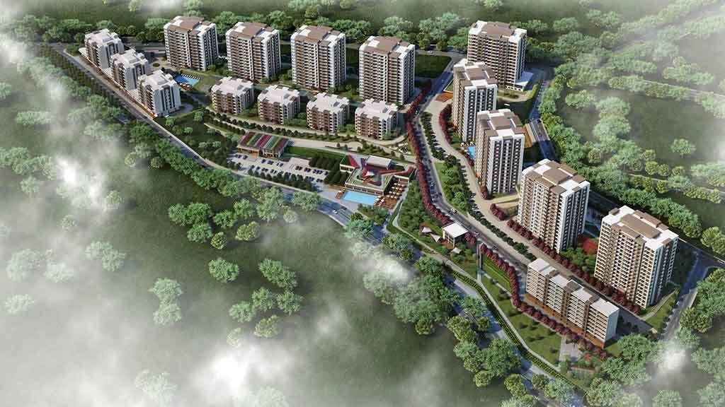 Современный проект в районе Бейликдюзю города Стамбул