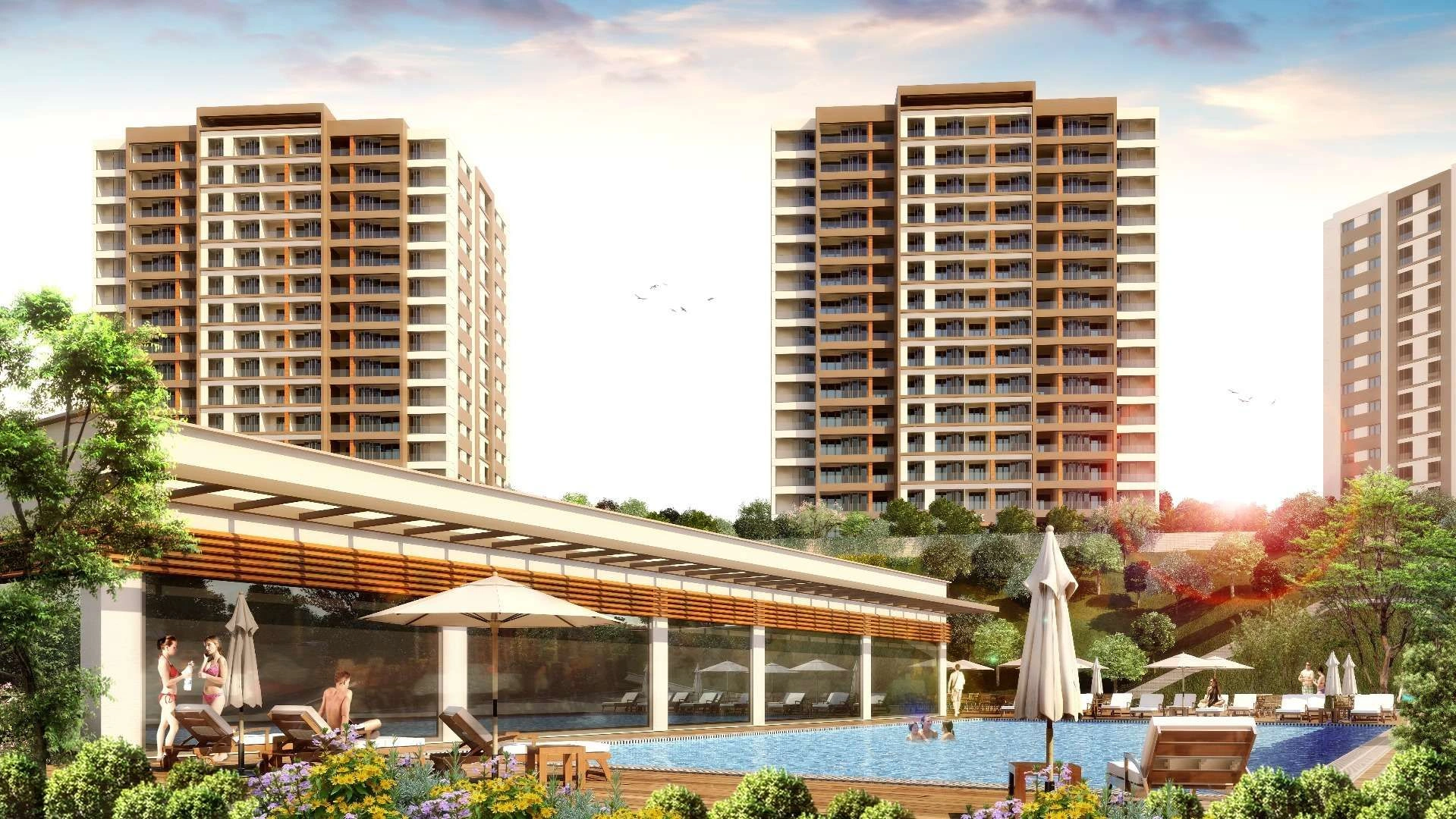 Современный проект в районе Бейликдюзю города Стамбул