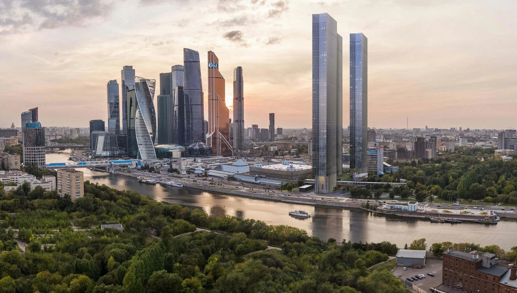 Комплекс премиум‑класса в Пресненском районе Москвы