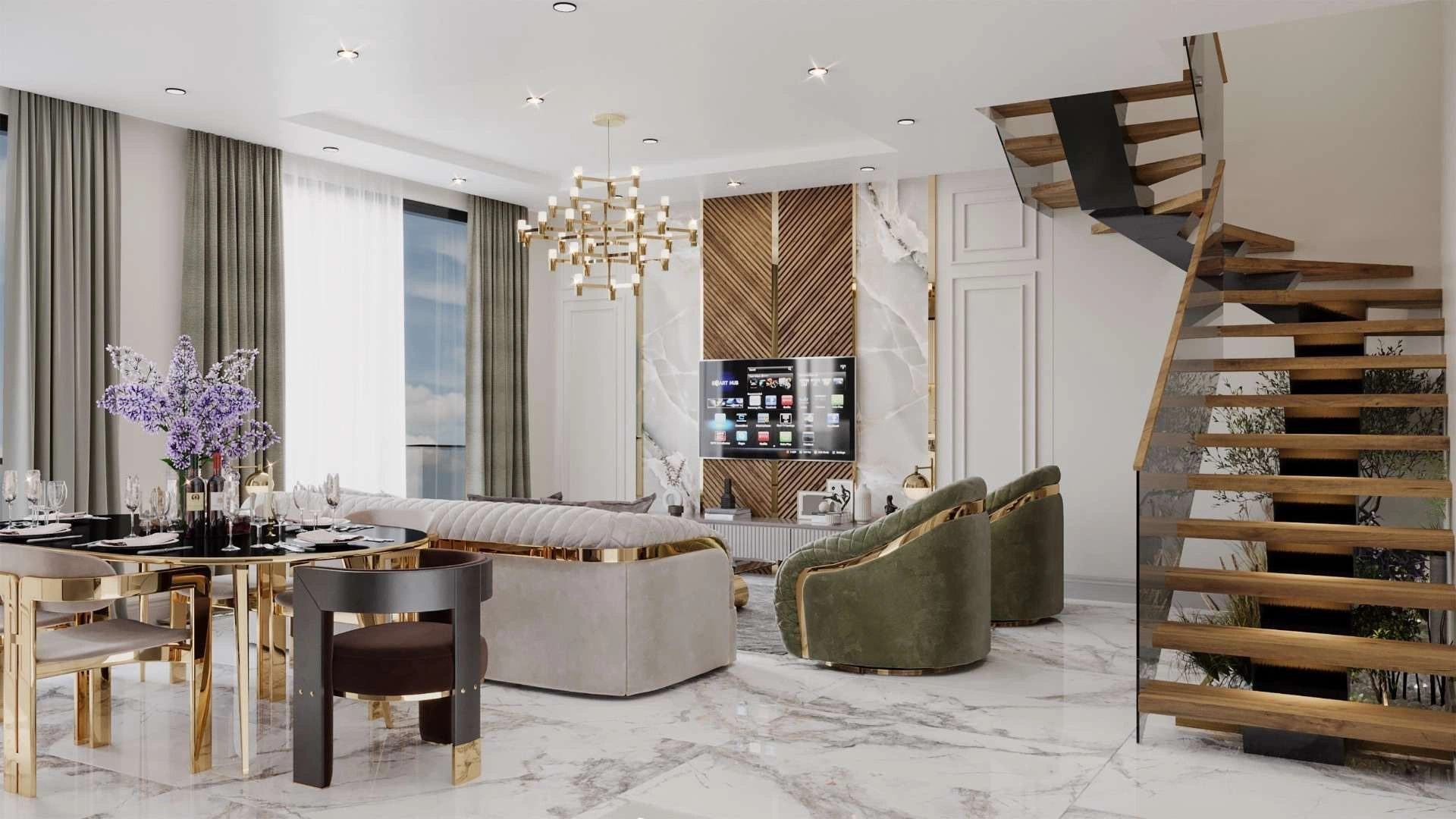 Комплекс премиум-класса в престижном районе Алании, Турция