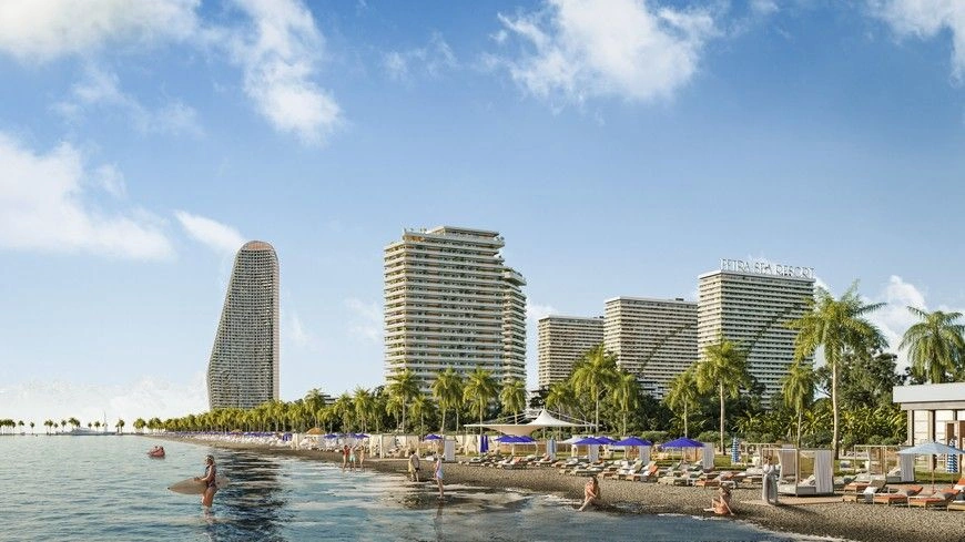 Элитный жилой комплекс на берегу моря в Батуми, Грузия