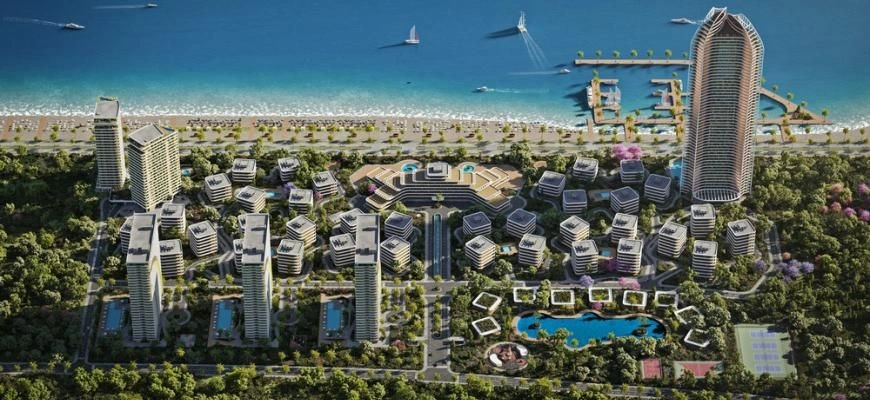 Элитный жилой комплекс на берегу моря в Батуми, Грузия