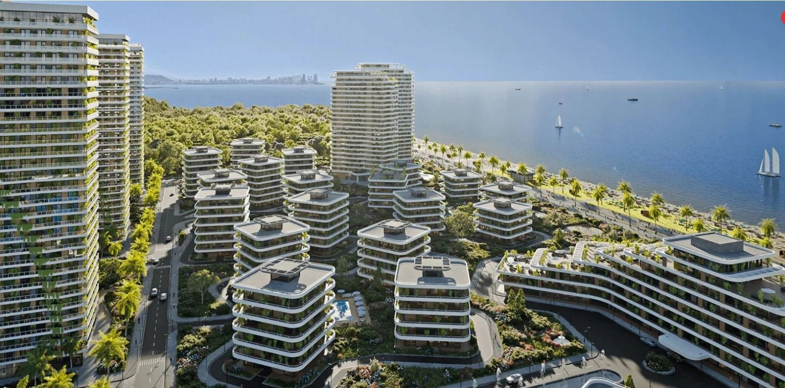 Элитный жилой комплекс на берегу моря в Батуми, Грузия