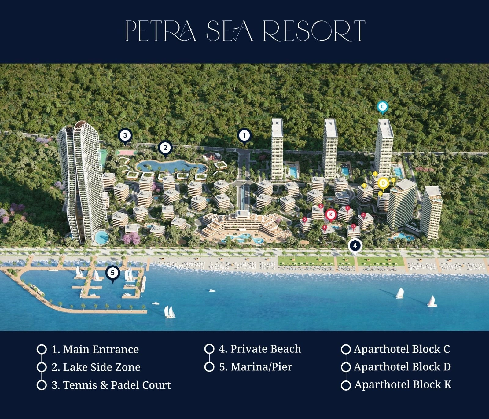 Элитный жилой комплекс на берегу моря в Батуми, Грузия