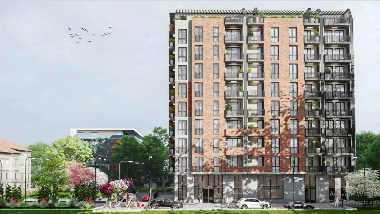 Современный жилой комплекс в районе Сабуртало, Тбилиси