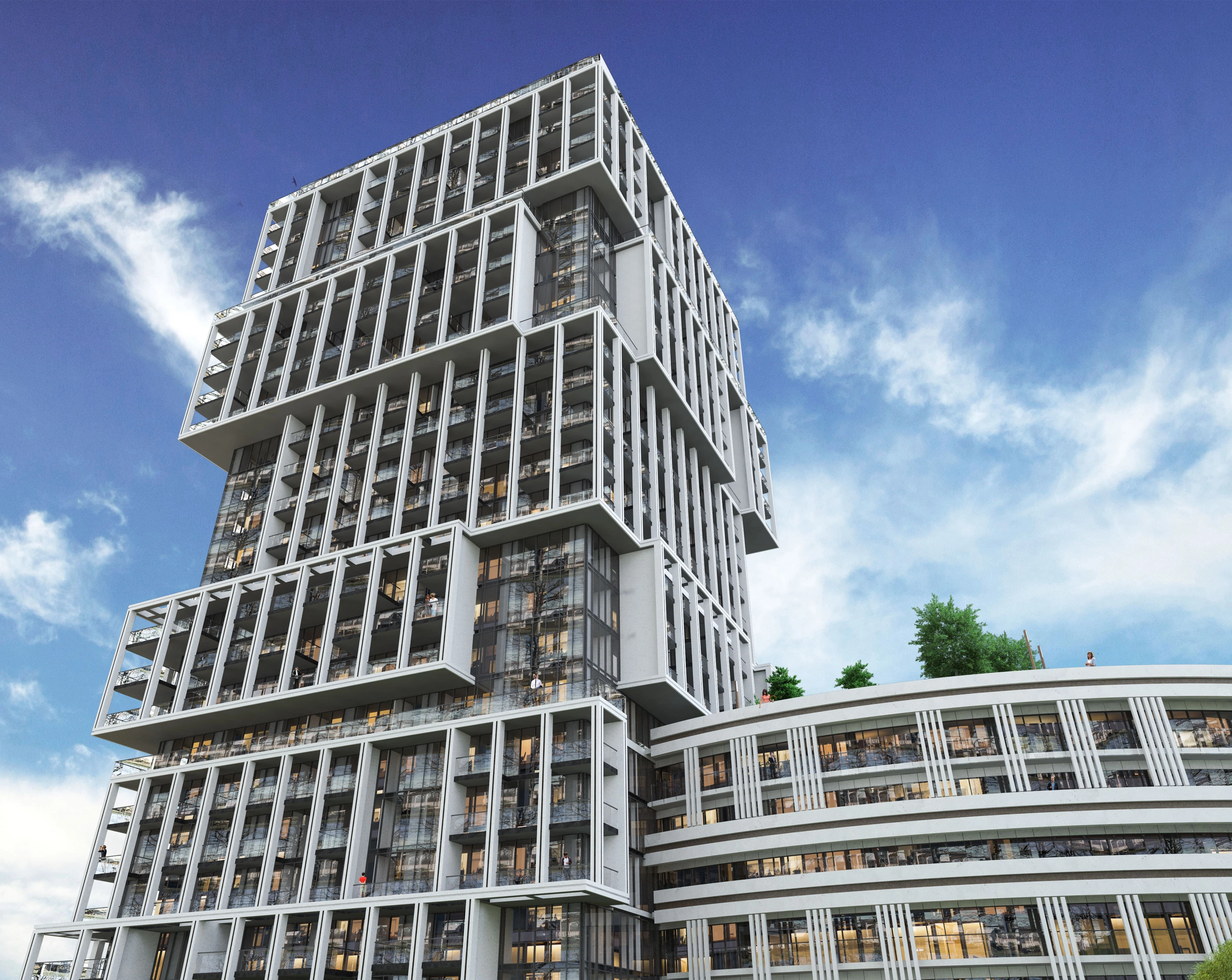 Современный жилой комплекс в экологически чистой зоне Тбилиси