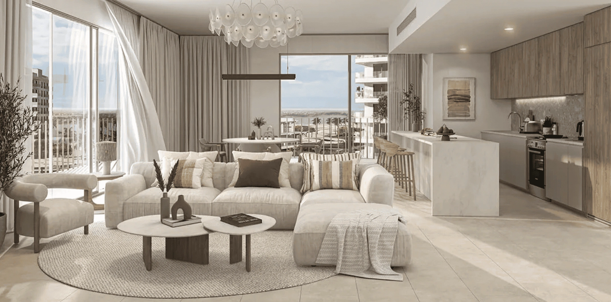 Комплекс с панорамным видом на канал