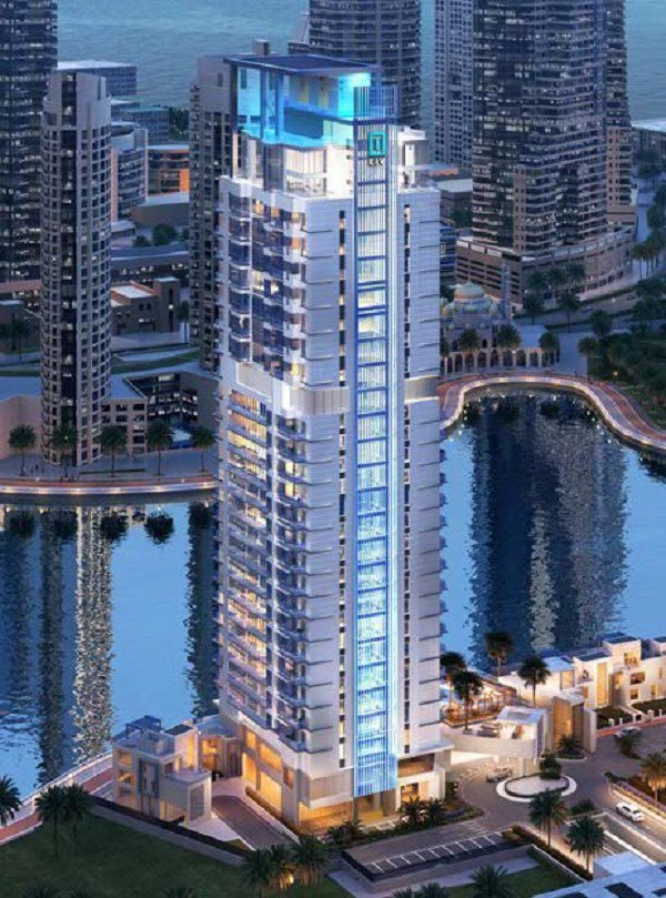 Новая набережная резиденция с бассейнами и спа в Дубае