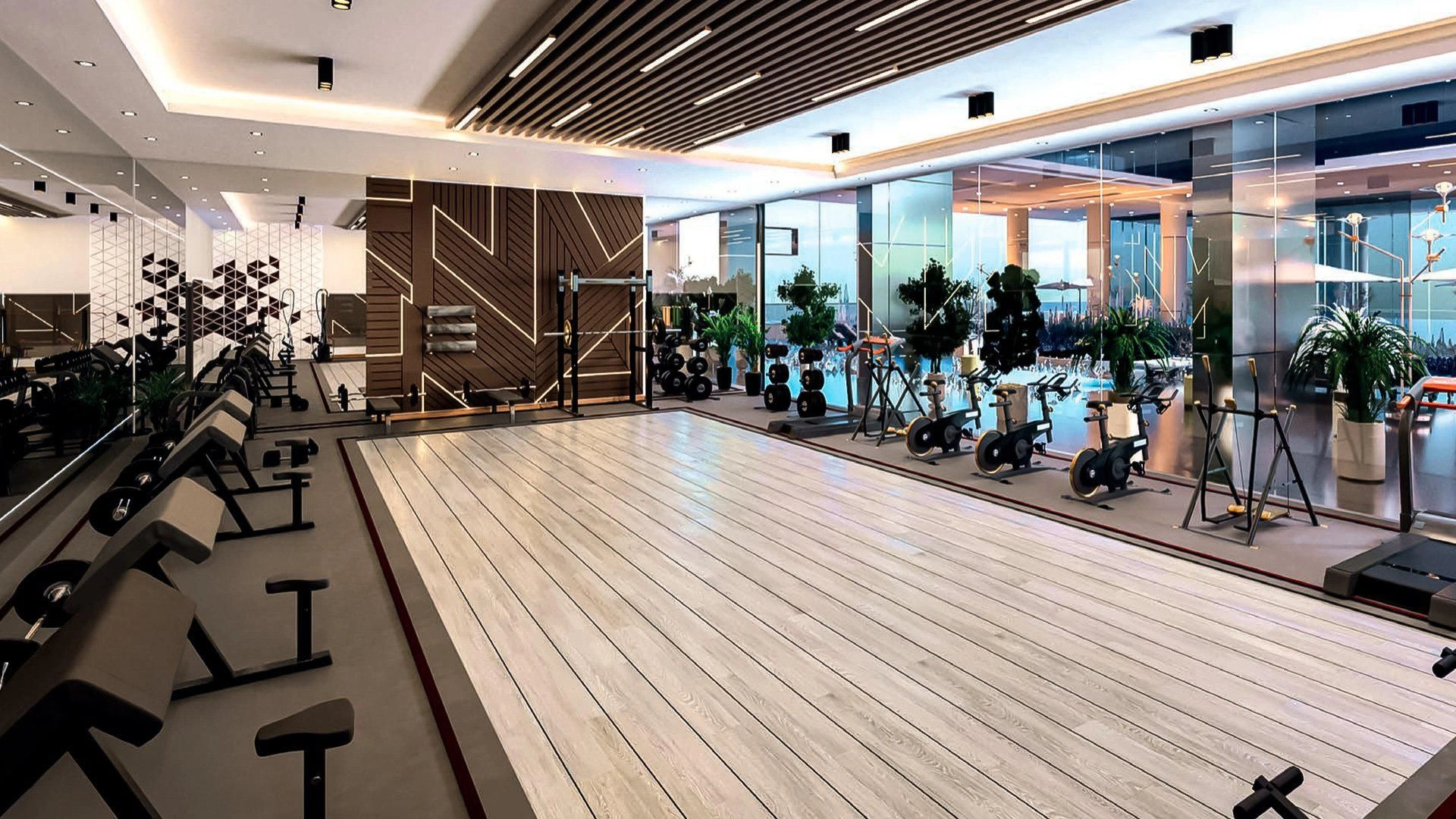 Великолепный жилой комплекс с бассейнами и мини-гольфом в Дубае