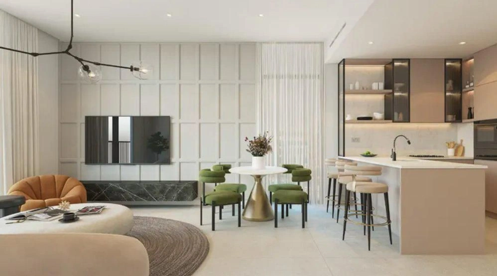 Новые квартиры в жилом комплексе с широким спектром услуг, Дубай