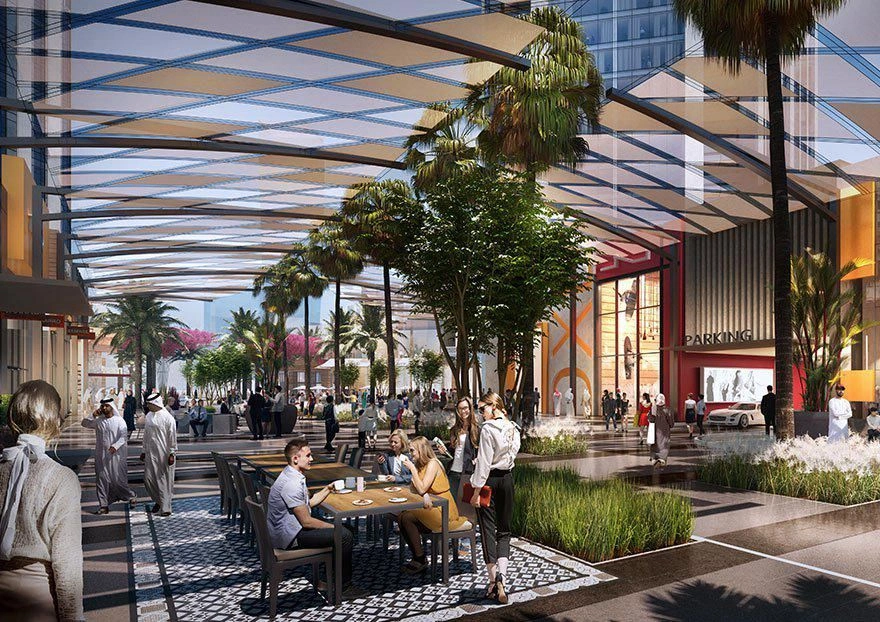 Роскошный жилой комплекс в бизнес-районе Дубая