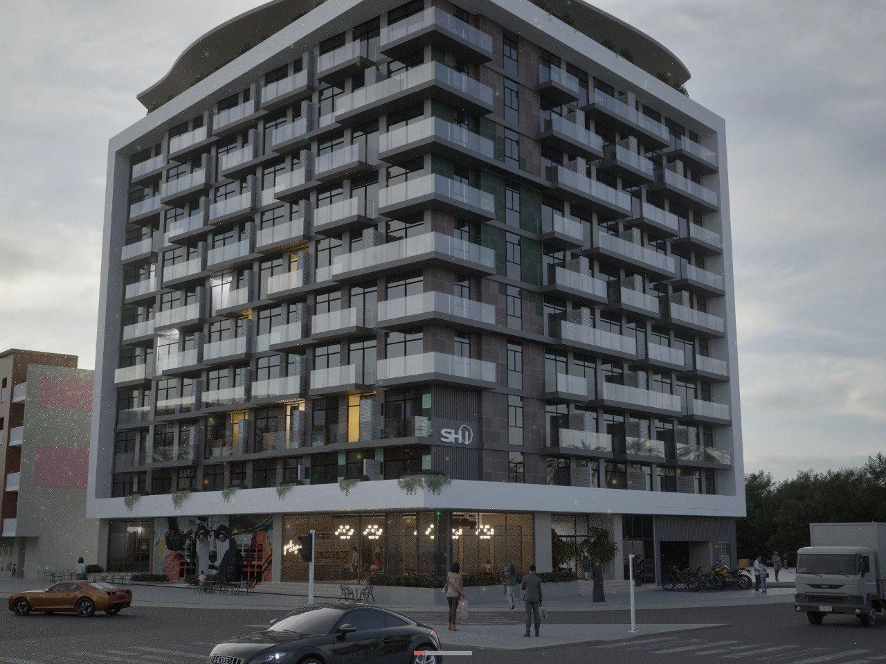 Жилой комплекс рядом с Мариной и достопримечательностями в Дубае