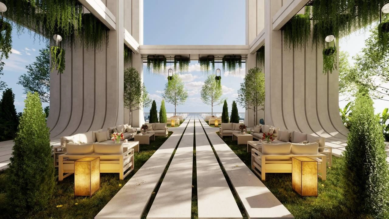 Роскошный жилой комплекс с панорамным видом на Даунтаун Дубай