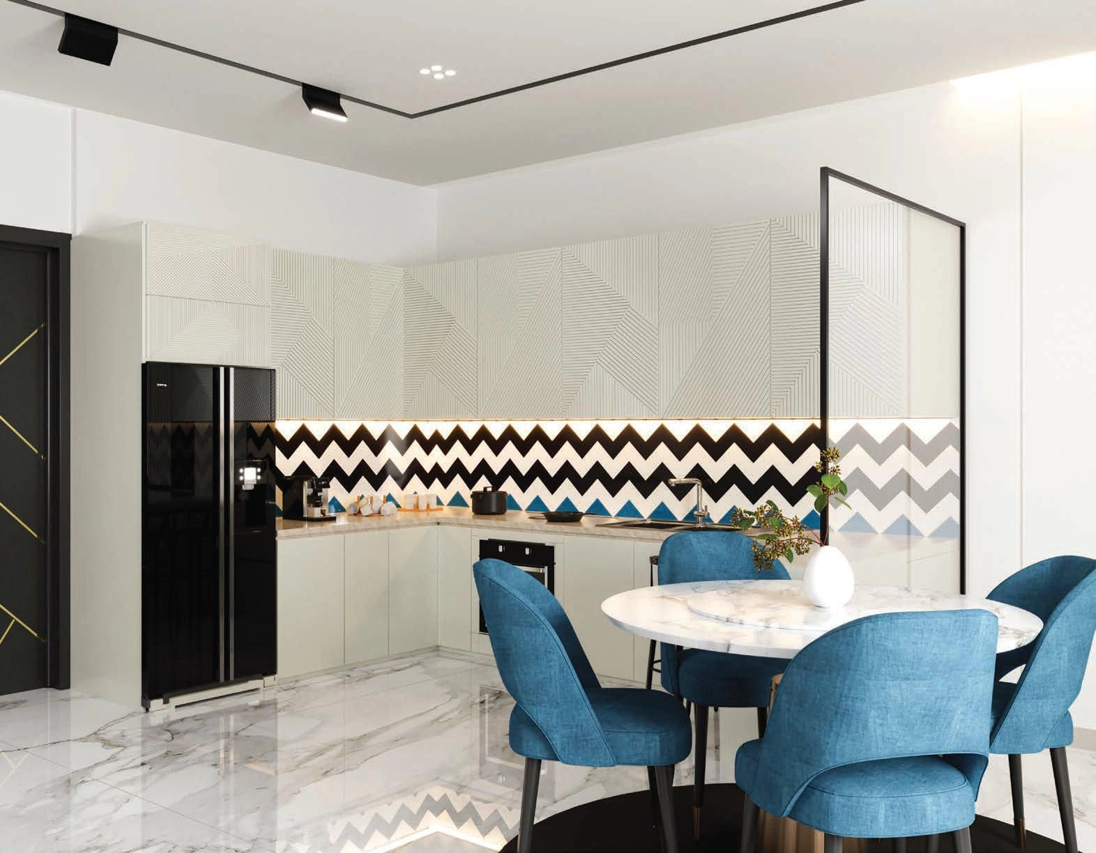 Многоэтажный жилой комплекс с бассейнами и мини-гольфом в Дубае