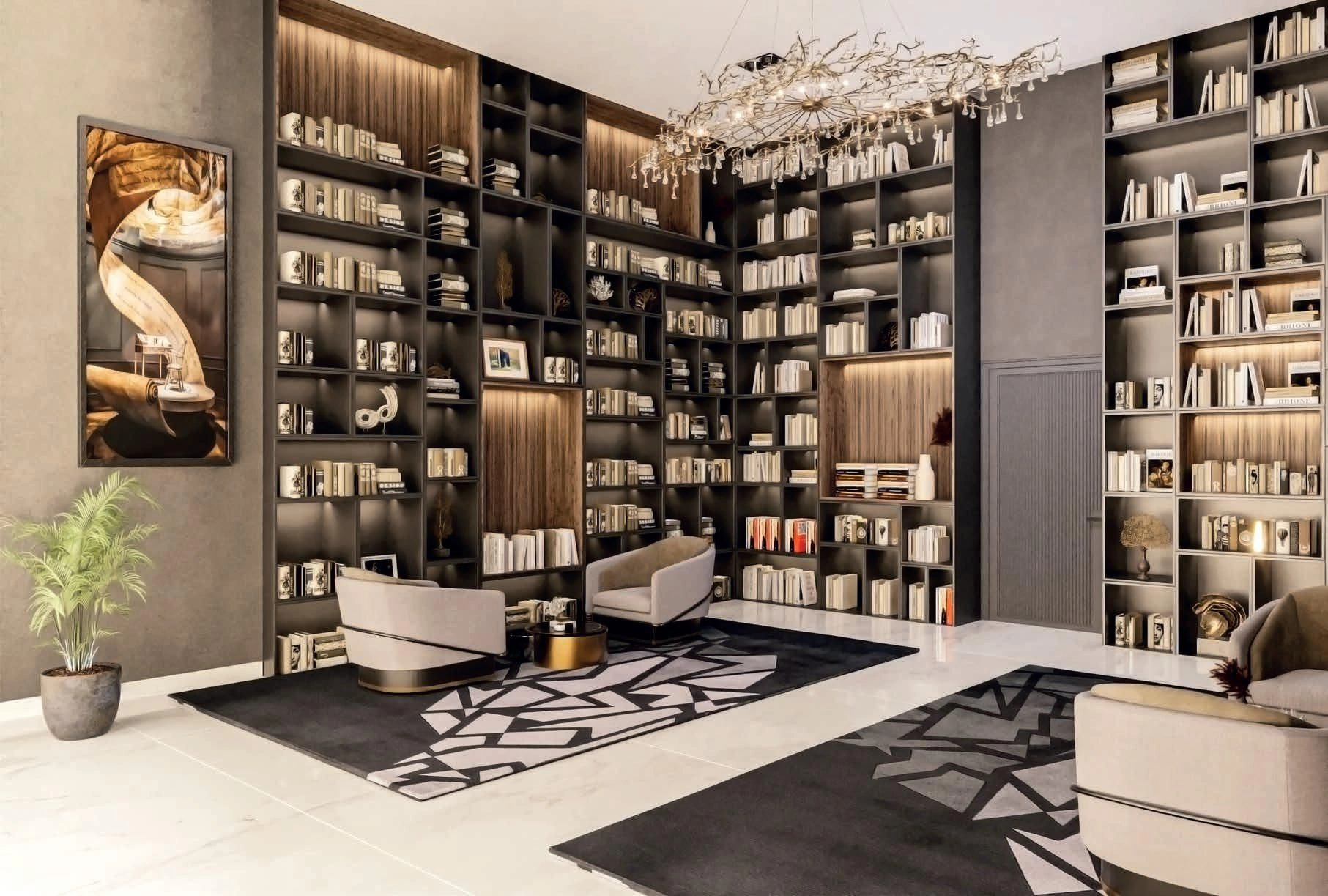 Многоэтажный жилой комплекс с бассейнами и мини-гольфом в Дубае