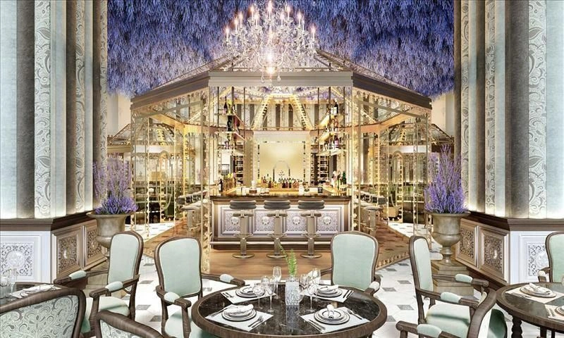 Роскошный жилой комплекс с отелем у моря в Дубае