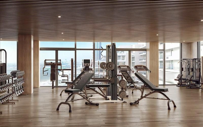 Роскошный жилой комплекс с отелем у моря в Дубае