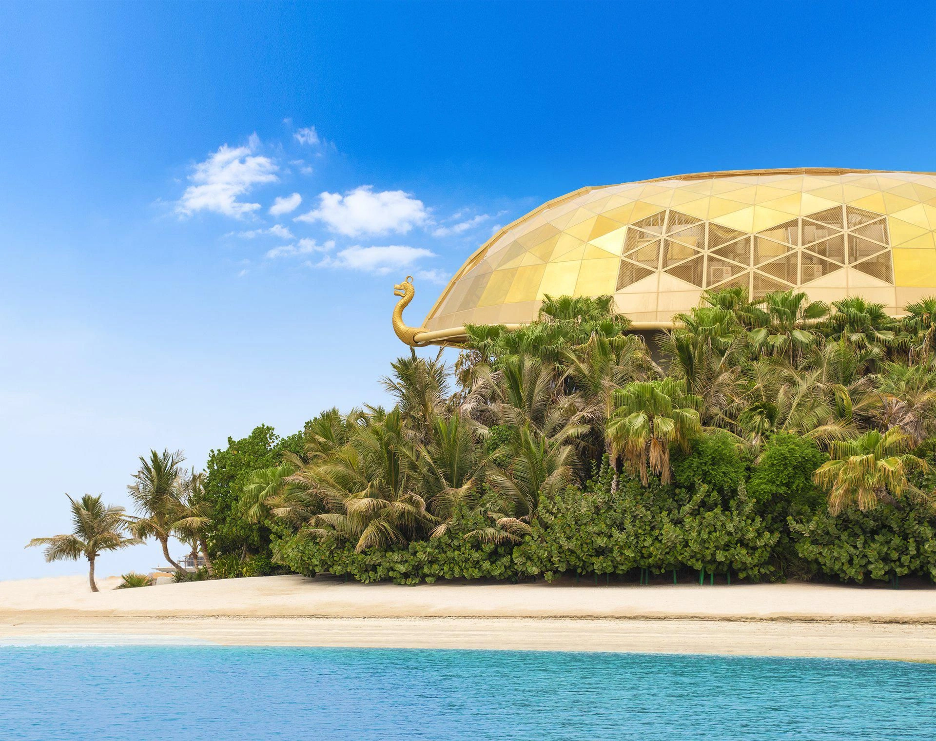 Премиальное жилое и гостиничное развлечение на островах в Дубае