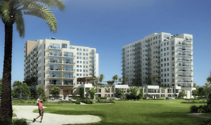 Роскошный жилой комплекс с гольф-полем в южном Дубае