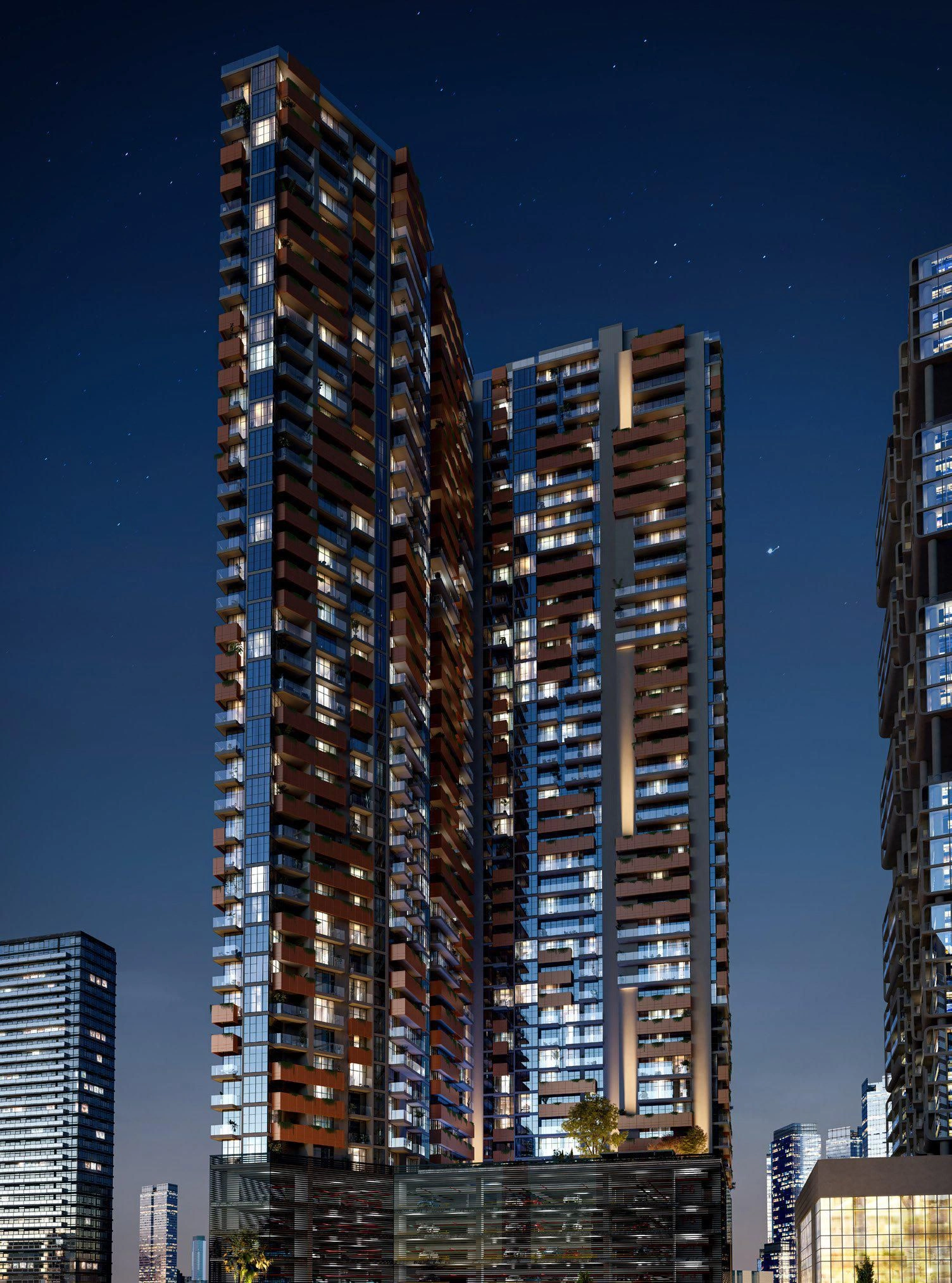 Роскошный жилой комплекс на морском побережье в Абудаби