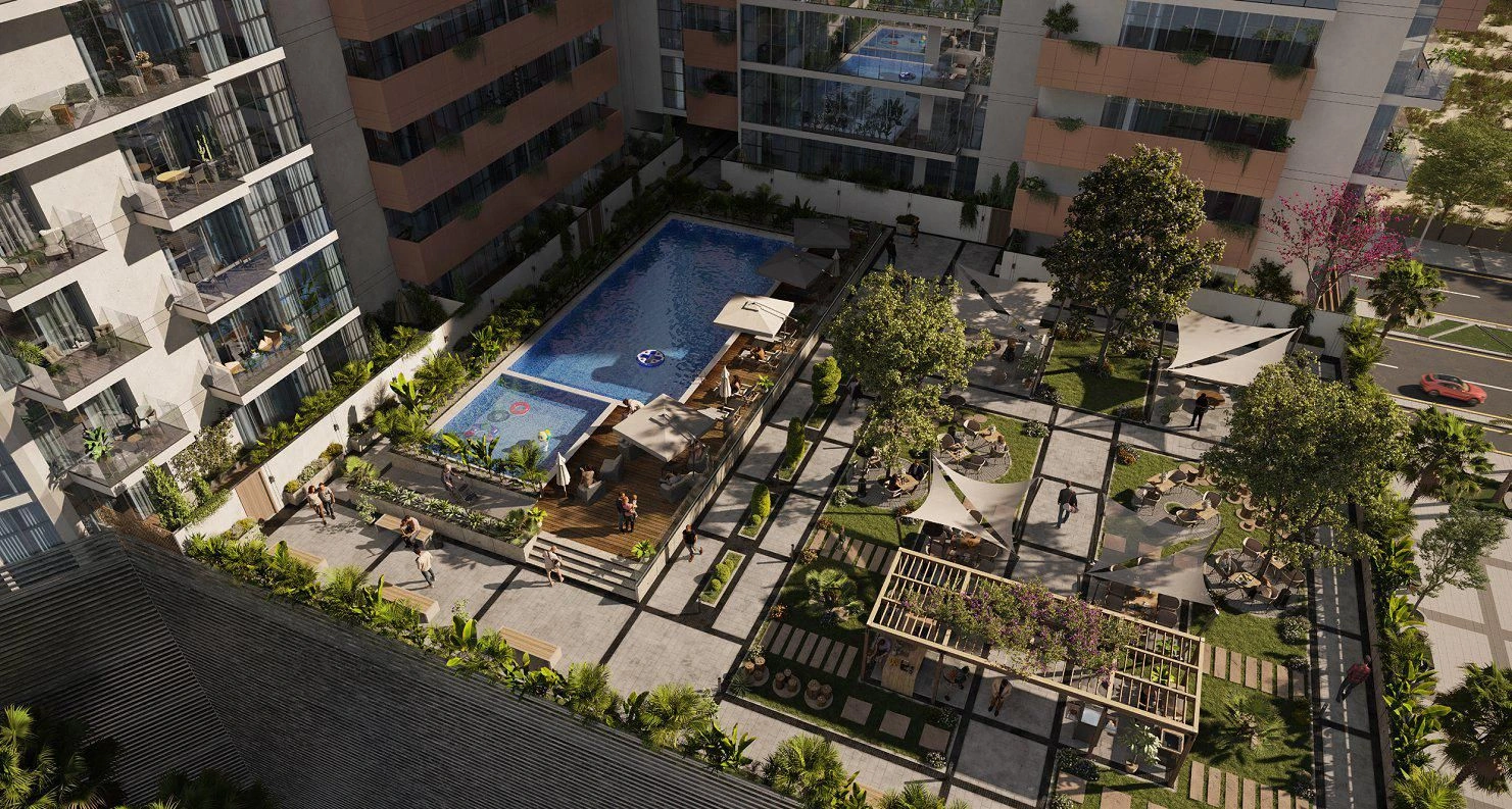 Роскошный жилой комплекс на морском побережье в Абудаби