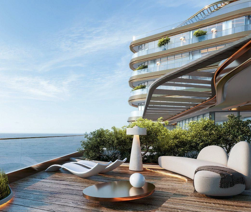 Современный жилой комплекс на берегу моря в Рас Аль Хейме