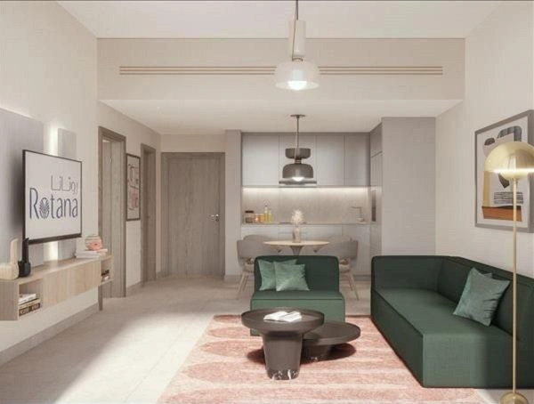 Престижный жилой комплекс с бассейном на острове Саадият в Абу-Даби