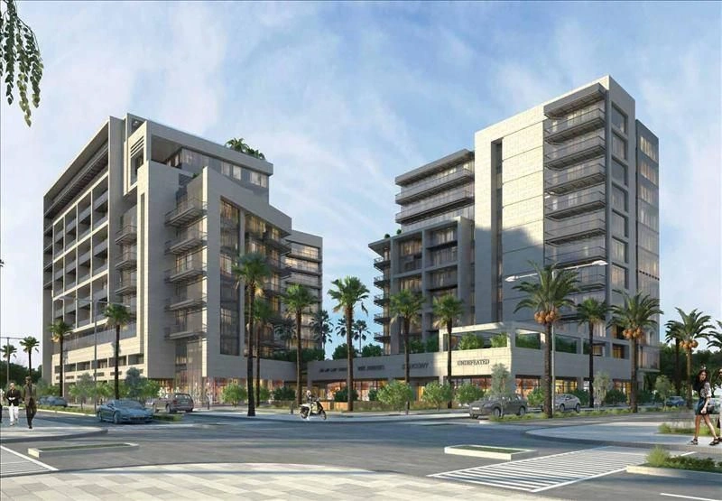 Современный жилой комплекс рядом с центром Абу-Даби