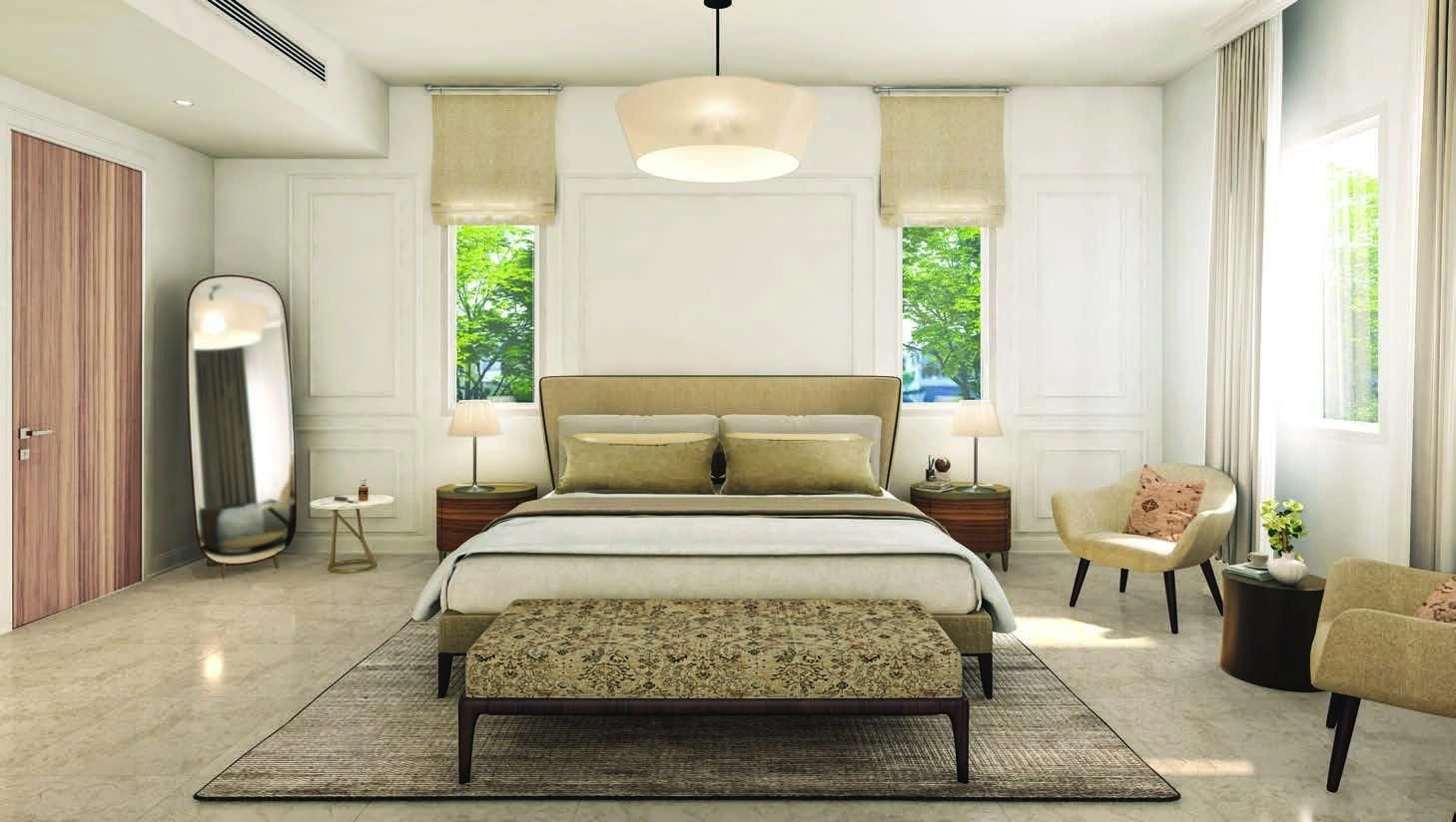 Роскошный комплекс вилл и таунхаусов, недалеко от центра Абу-Даби