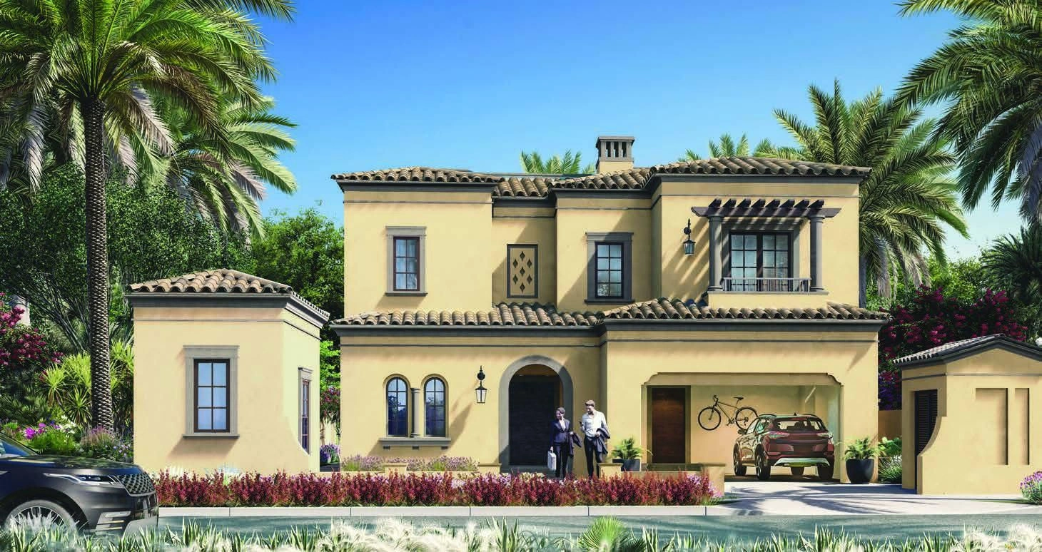 Роскошный комплекс вилл и таунхаусов, недалеко от центра Абу-Даби