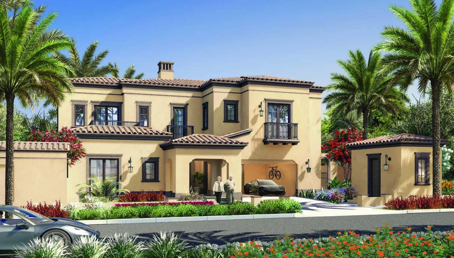 Роскошный комплекс вилл и таунхаусов, недалеко от центра Абу-Даби