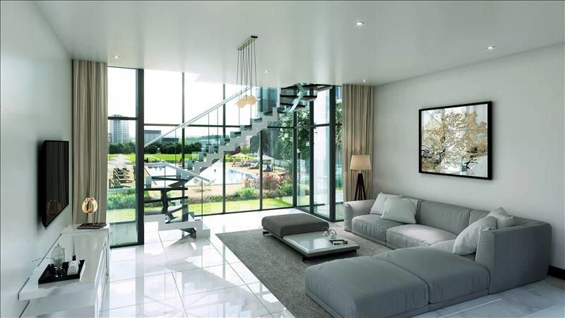 Современный жилой комплекс рядом с международным аэропортом Абу-Даби