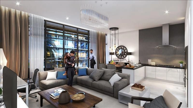 Современный жилой комплекс рядом с международным аэропортом Абу-Даби