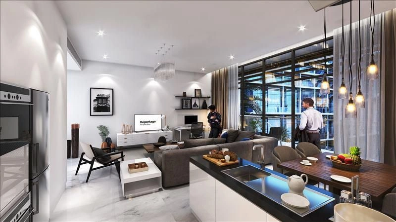 Современный жилой комплекс рядом с международным аэропортом Абу-Даби