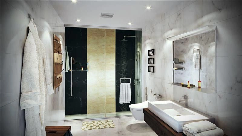 Современный жилой комплекс рядом с международным аэропортом Абу-Даби