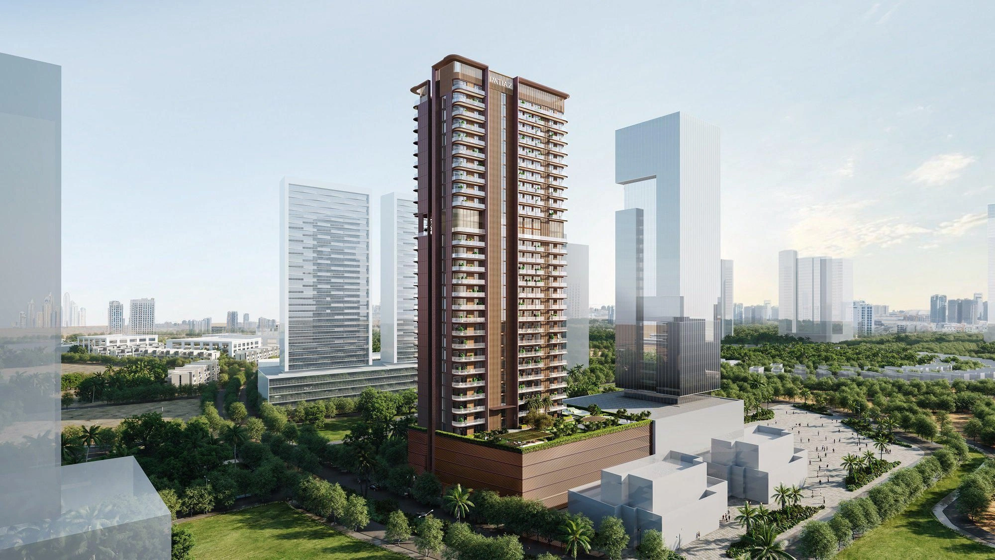 Элитный жилой комплекс с прямым доступом к парку, Дубай