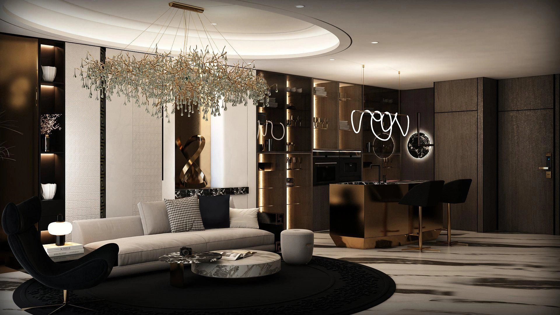 Luxury Residential Complex with Spa and Restaurant in Dubai