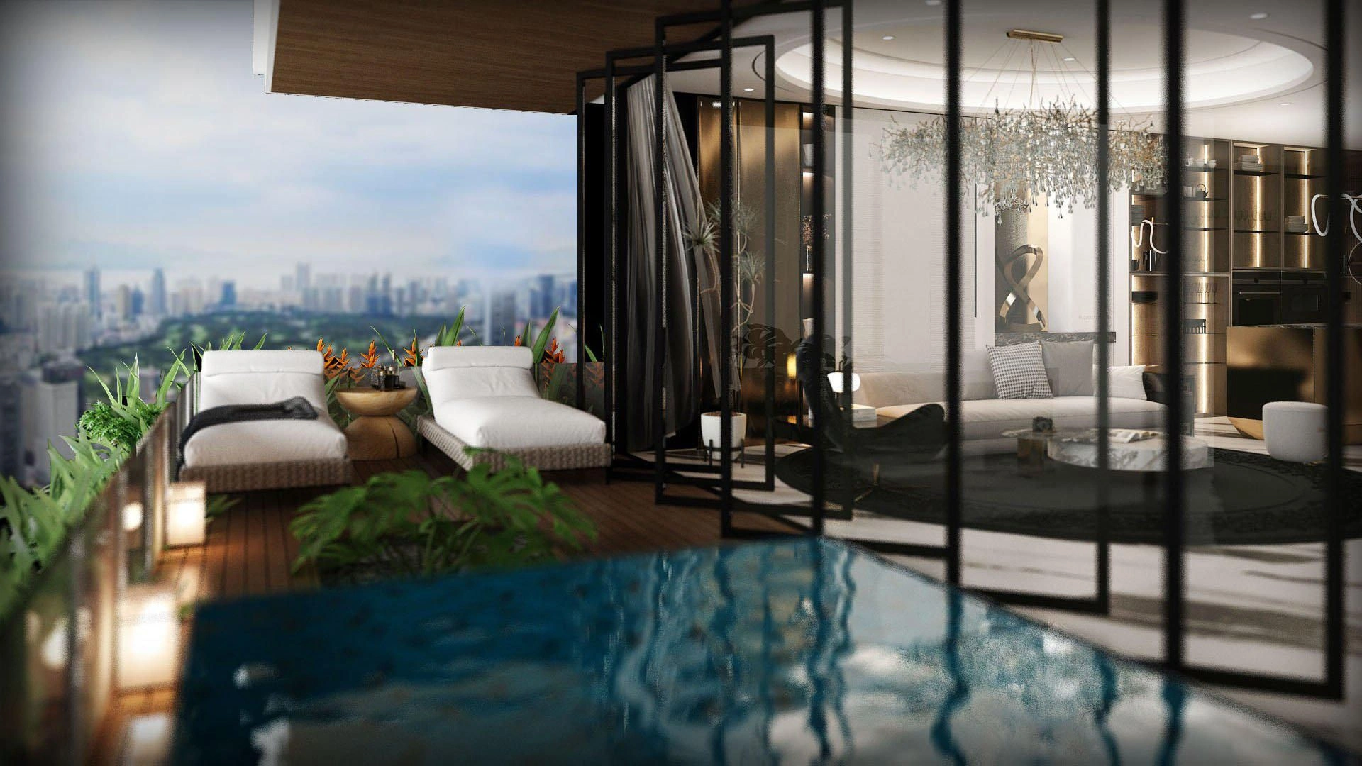 Luxury Residential Complex with Spa and Restaurant in Dubai
