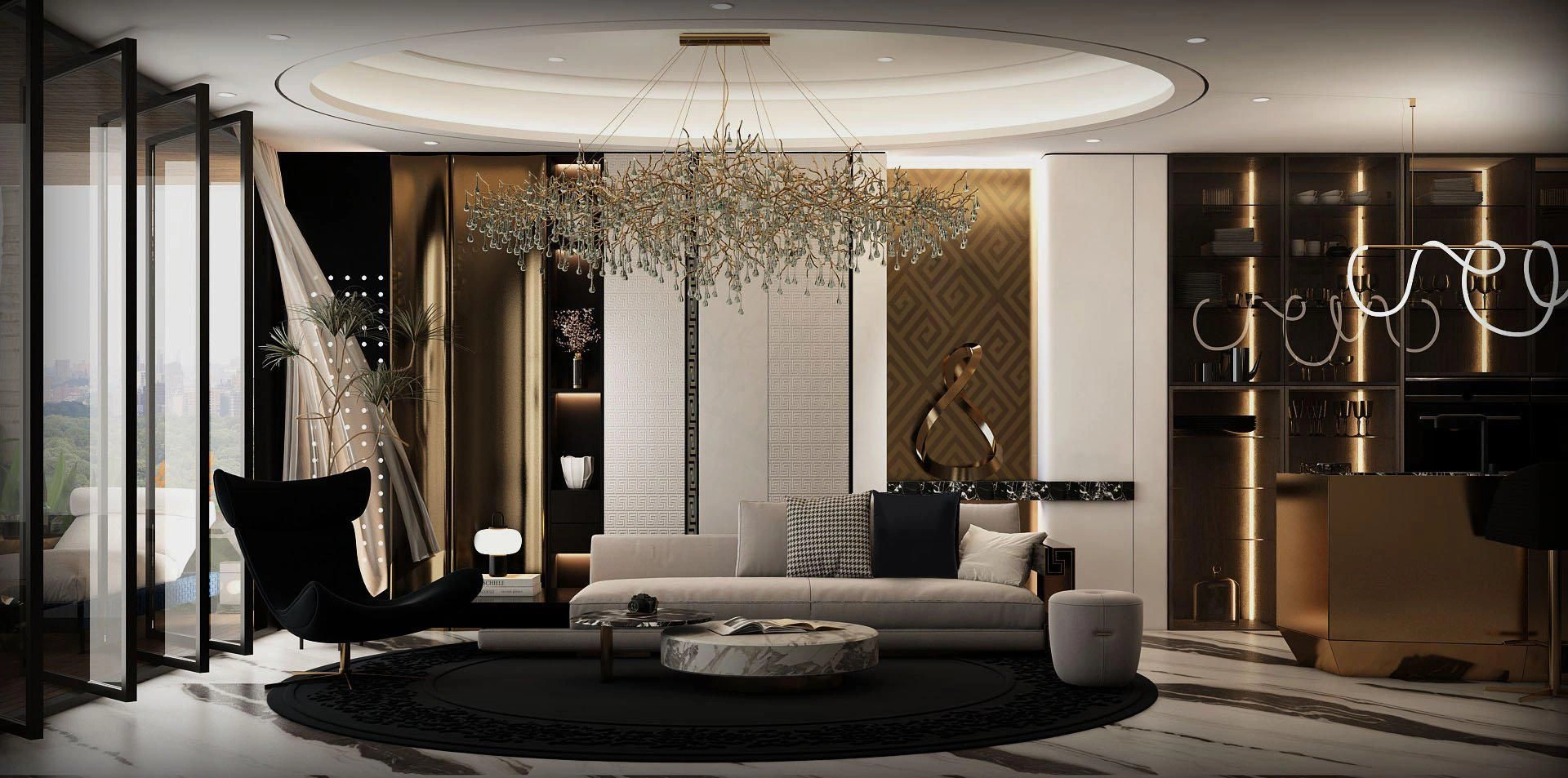 Luxury Residential Complex with Spa and Restaurant in Dubai