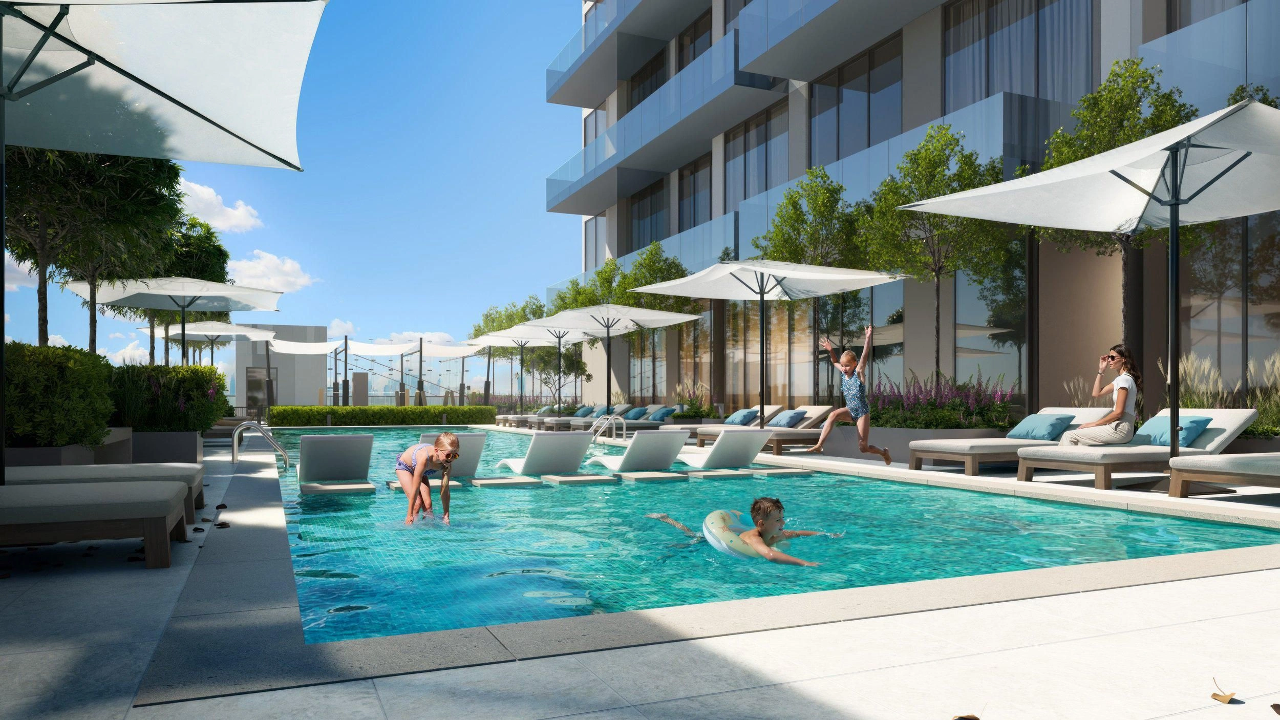 Роскошный жилой комплекс рядом с Пальмовой Джумейрой, Дубай