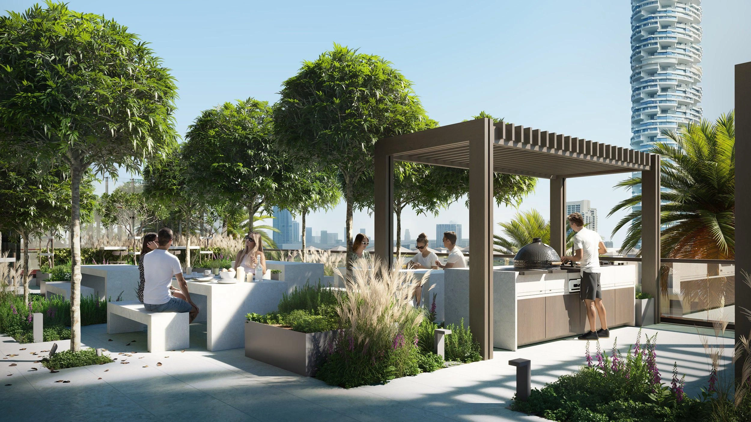 Роскошный жилой комплекс рядом с Пальмовой Джумейрой, Дубай