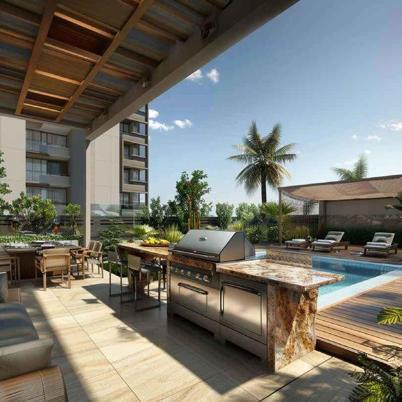 Роскошный жилой комплекс в зеленом жилом районе Дубая