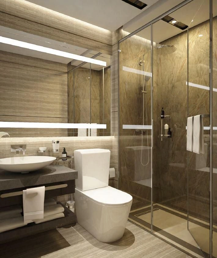 Роскошный жилой комплекс с плавательными бассейнами и теннисным кортом в Аржане, Дубай