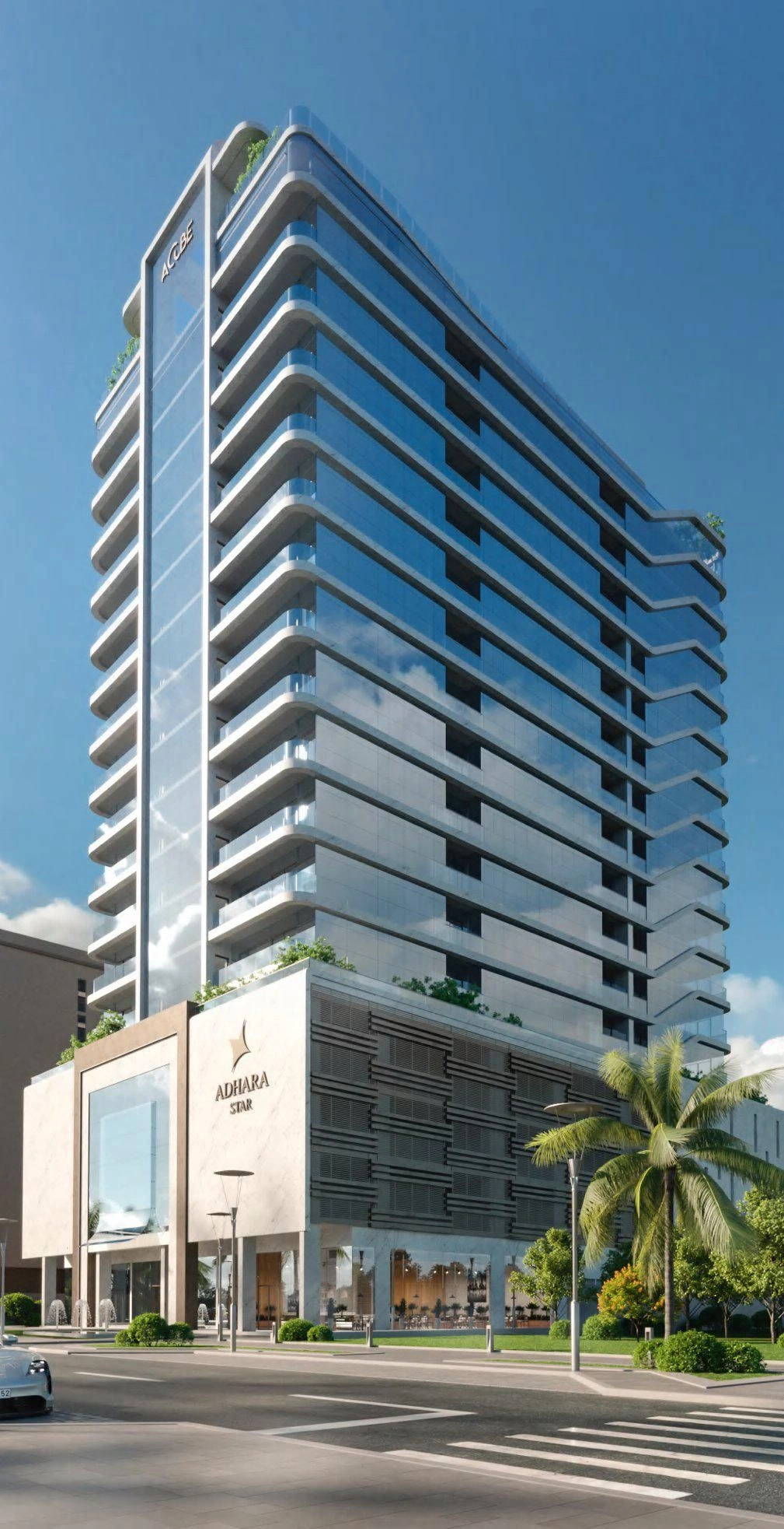 Роскошный жилой комплекс с плавательными бассейнами и теннисным кортом в Аржане, Дубай