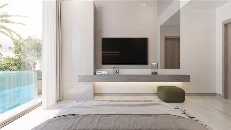 Современный жилой комплекс рядом с гольф-клубом в Дубае