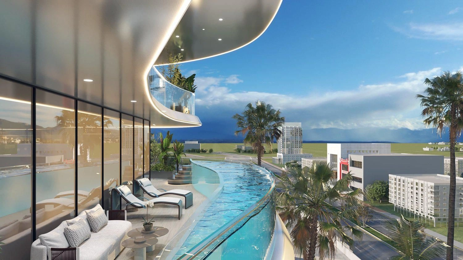 Роскошный высотный комплекс в Дубае