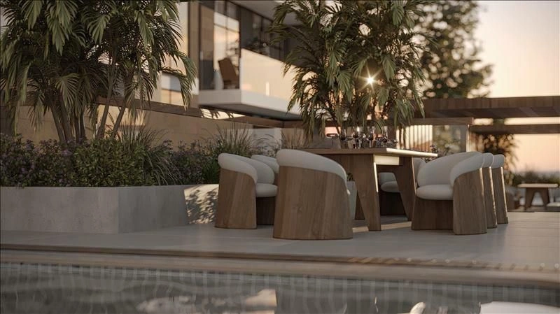 Роскошные таунхаусы с бассейнами в Дубае