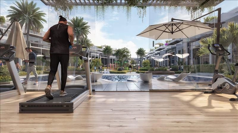 Роскошные таунхаусы с бассейнами в Дубае