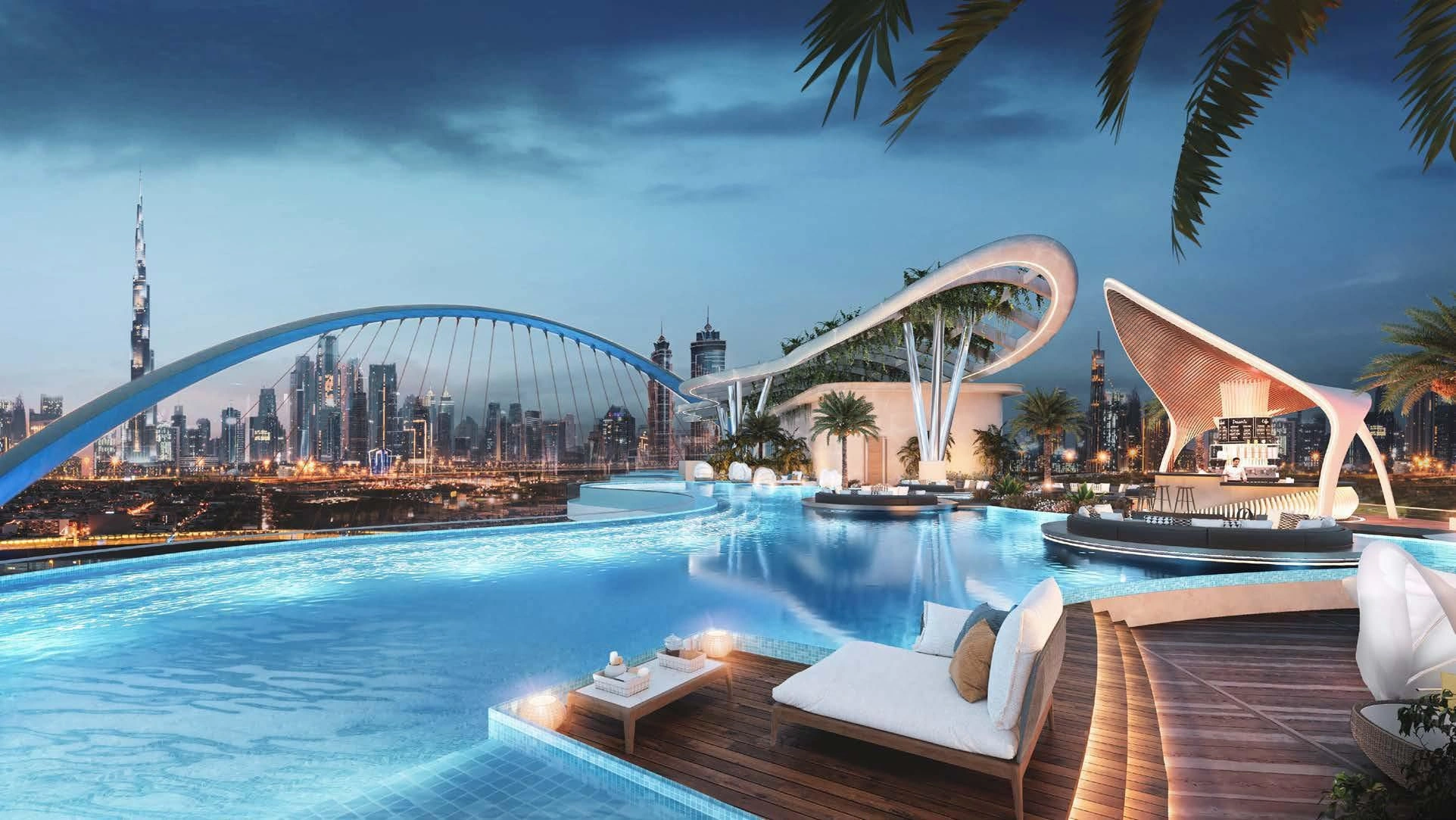 Элитный жилой комплекс на берегу канала Аль-Сафу, Дубай